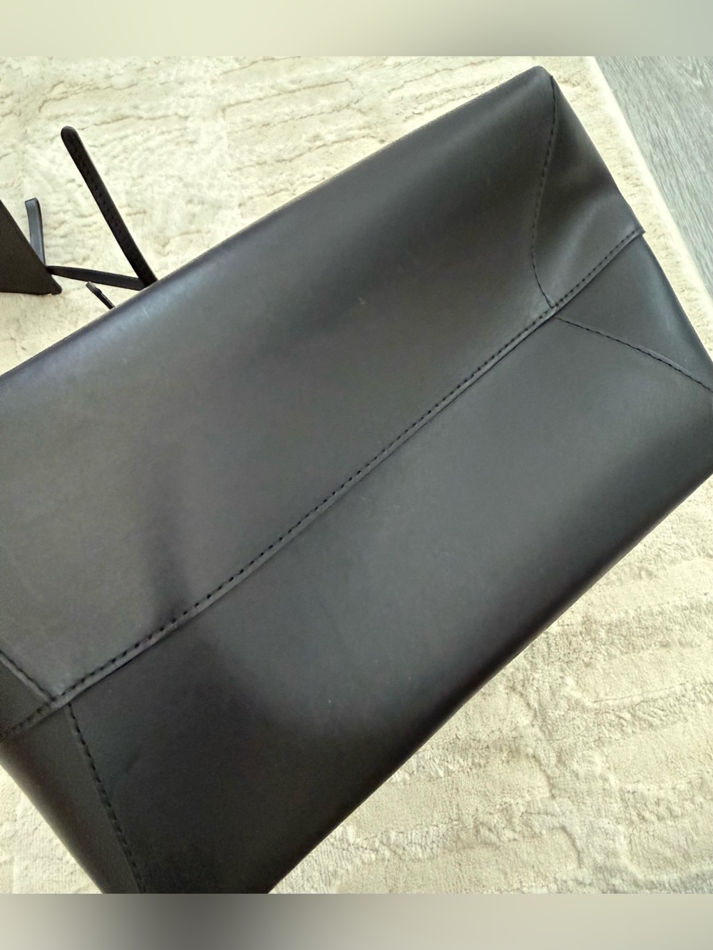 Mansur Gavriel Black Mini Bucket Bag - Picture 8 of 9